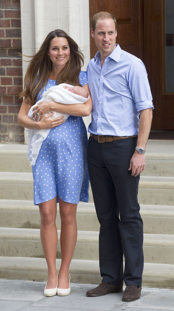 Prince William & Kate Middleton Introduce Son George
