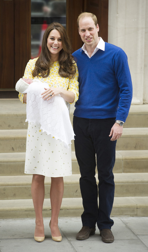 Prince William & Kate Middleton Introduce Daughter Charlotte