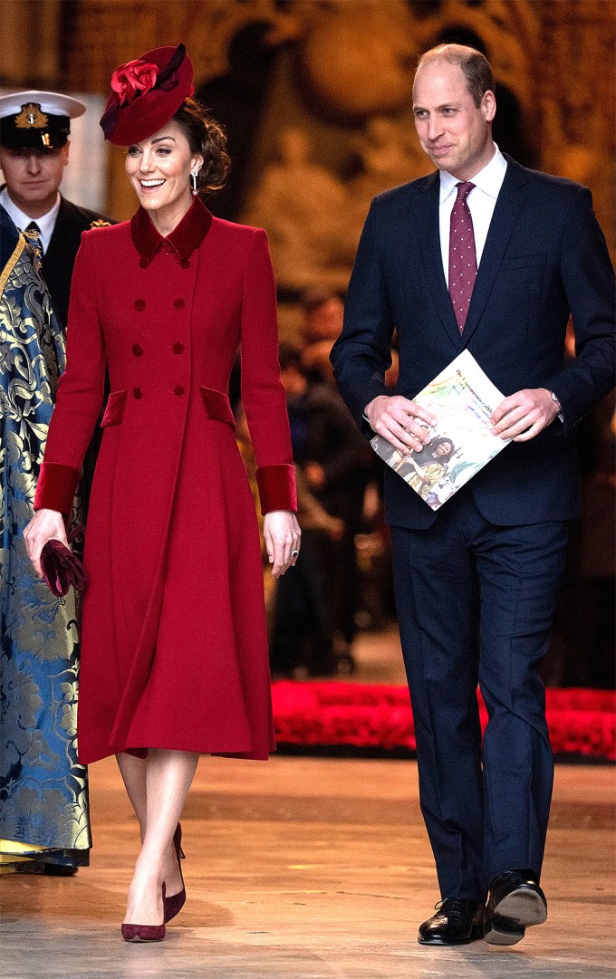 Prince William & Kate Middleton At Commonwealth Day 2020
