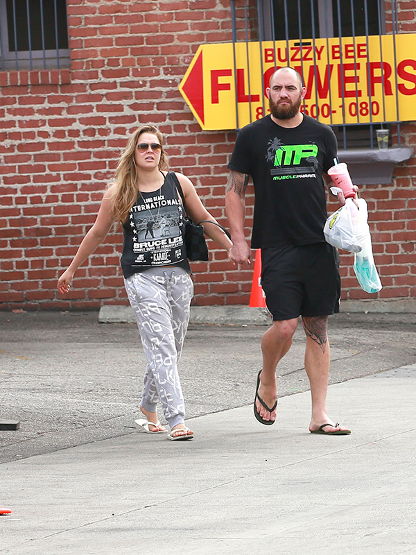 Ronda Rousey out with Travis Browne