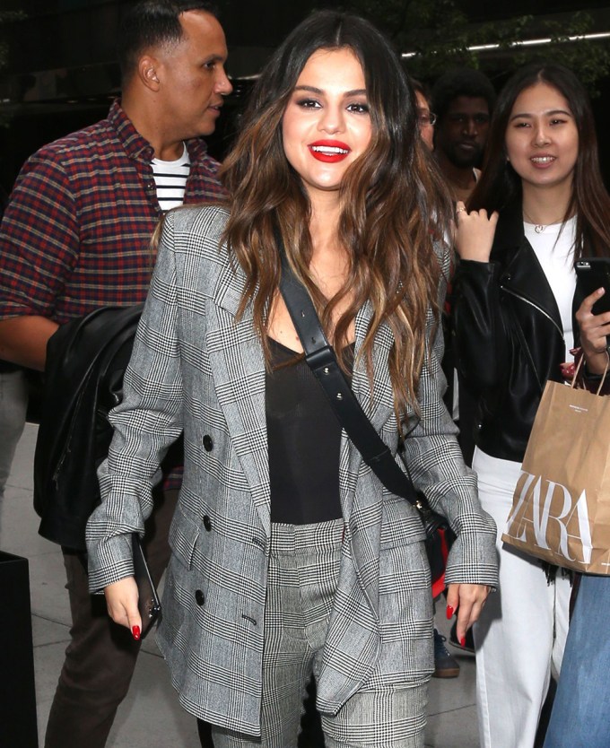 Selena Gomez Out and About in New York