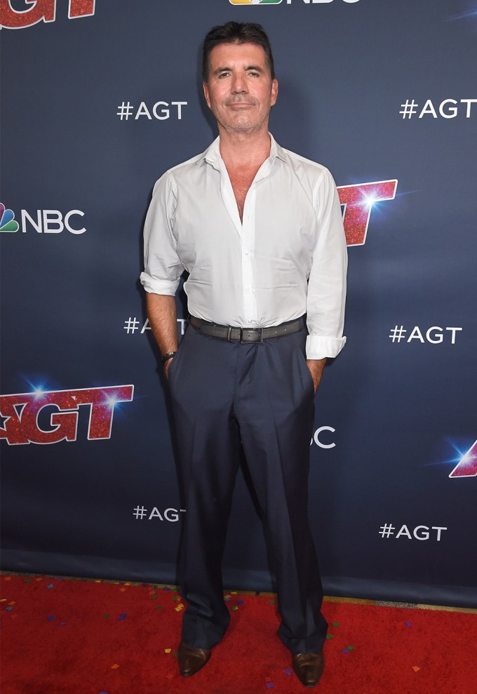 Simon Cowell on the red carpet for ‘America’s Got Talent’