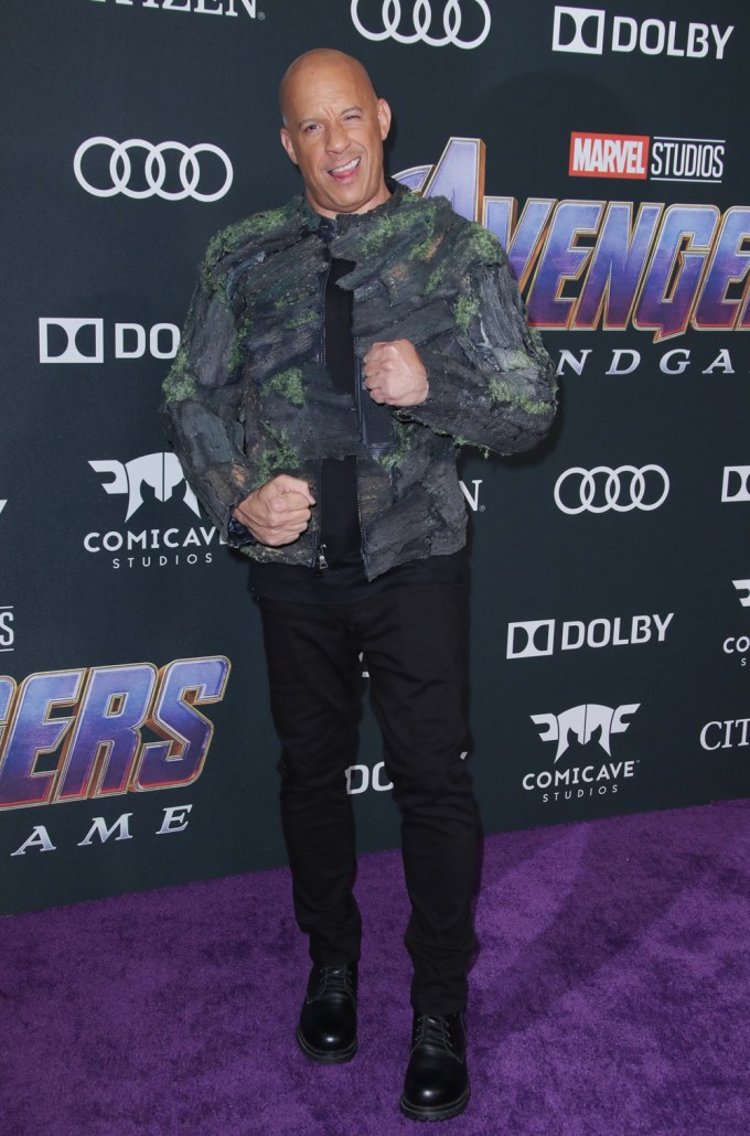 Vin Diesel at the ‘Avengers: Endgame’ Film Premiere