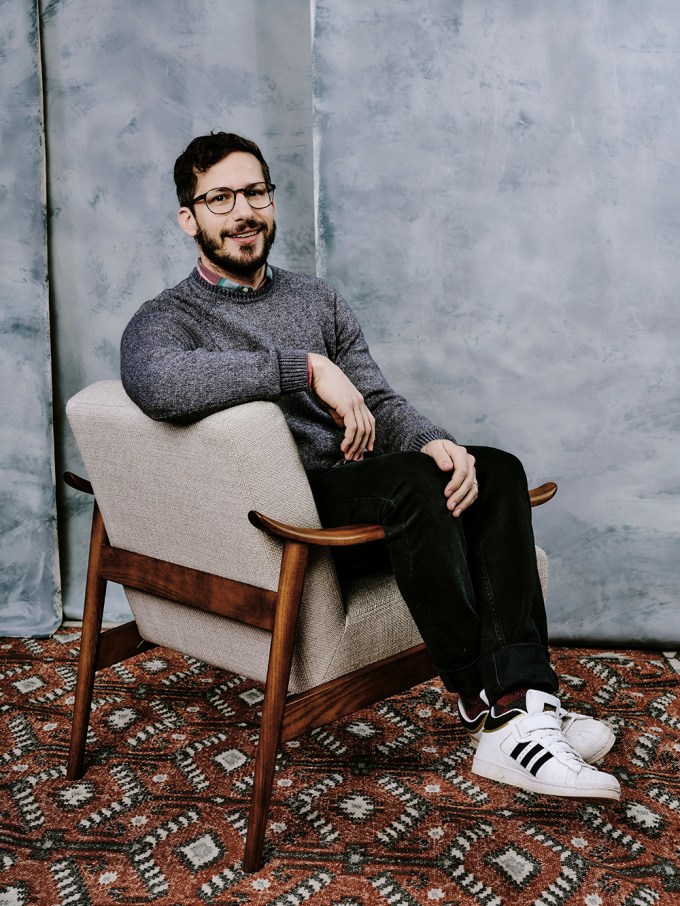 Andy Samberg poses for a portrait at the Deadline Sundance Studio