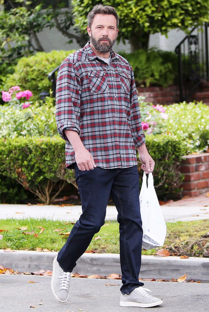 Ben Affleck Walking Around Los Angeles
