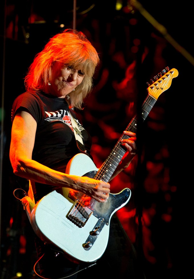 Chrissie Hynde performs in Mexico City