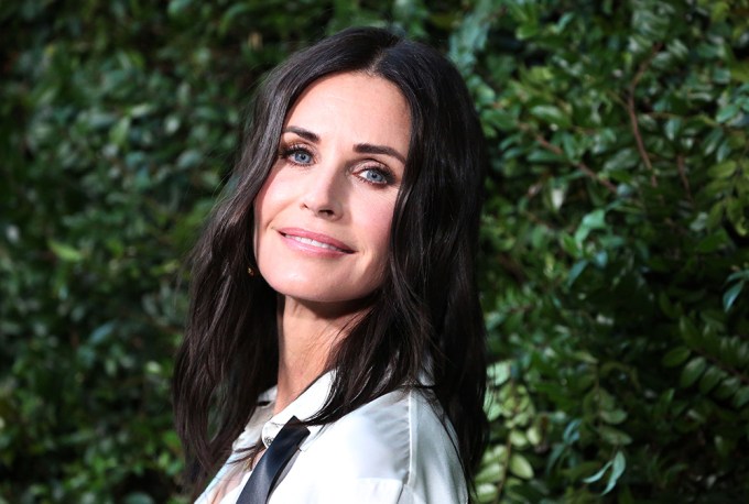 Courteney Cox at the Chanel NRDC dinner