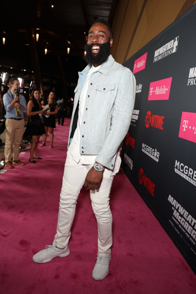 James Harden at Showtime’s ‘Mayweather v McGregor’ Pre-Event VIP Party