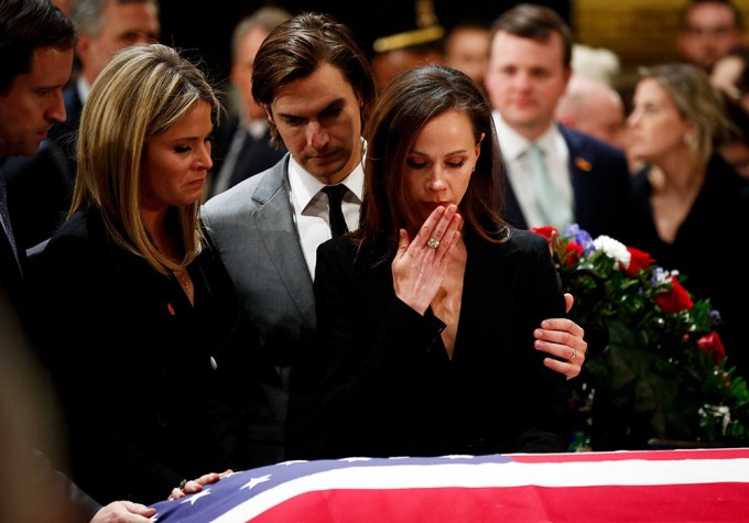 Jenna Bush Hager At George H.W. Bush’s Funeral
