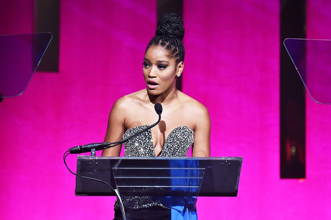 Keke Palmer Speaks At the Gabrielle’s Angel Foundation for Cancer Research Angel Ball
