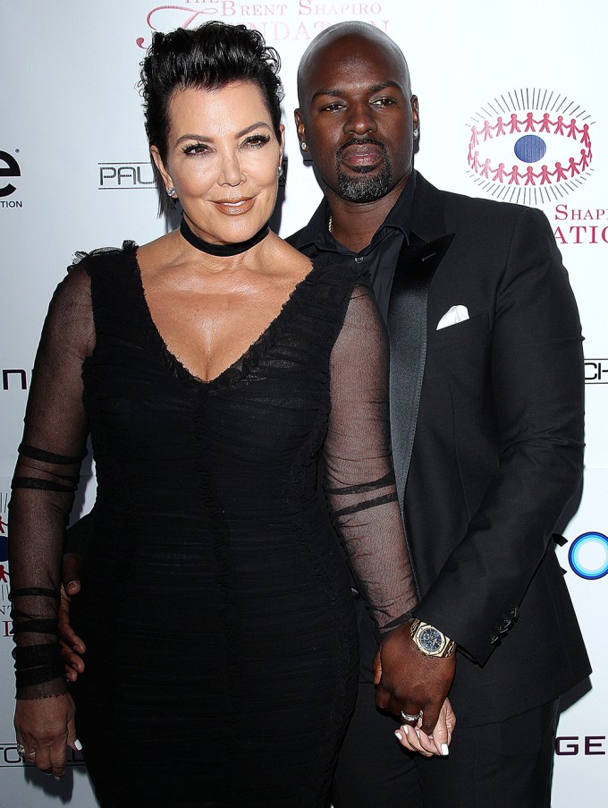 Kris Jenner and Corey Gamble at the Summer Spectacular in LA