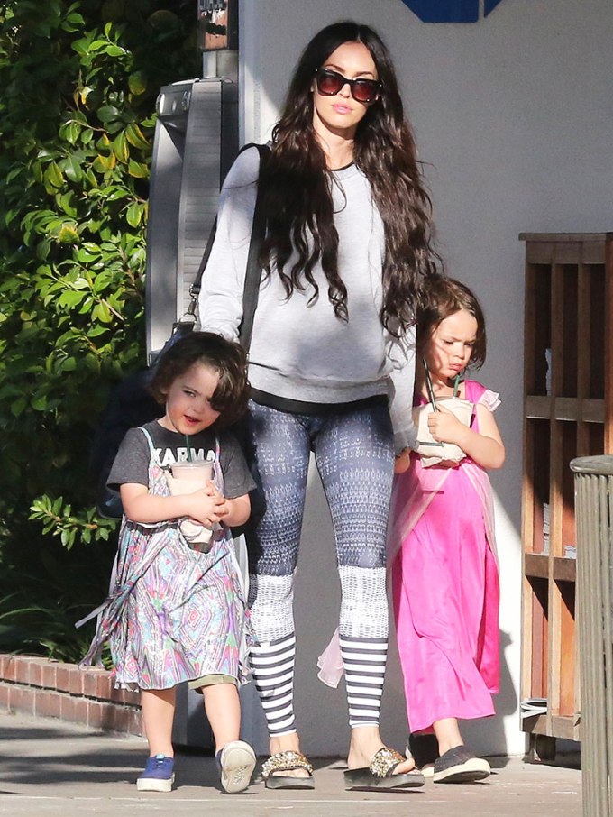 Megan Fox With Her Kids