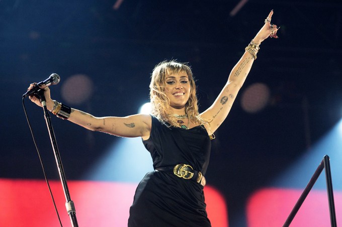 Miley Cyrus At Radio 1 Weekend
