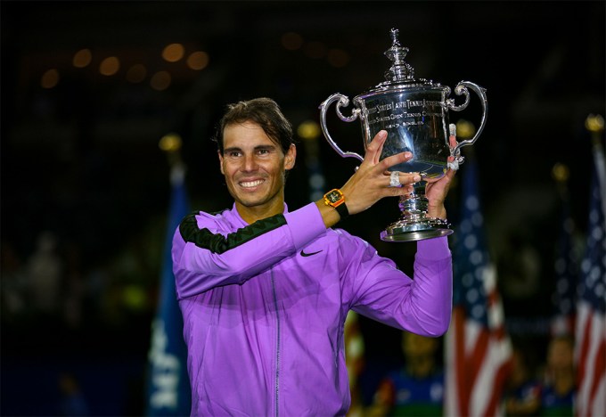 Rafel Nadal wins the US Open Tennis Championships 2019