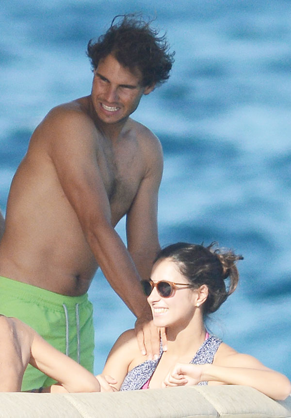 Rafael Nadal and Xisca Perello get cozy