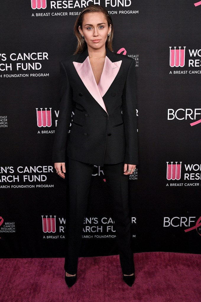 Miley Cyrus Attends A Women’s Cancer Research Event