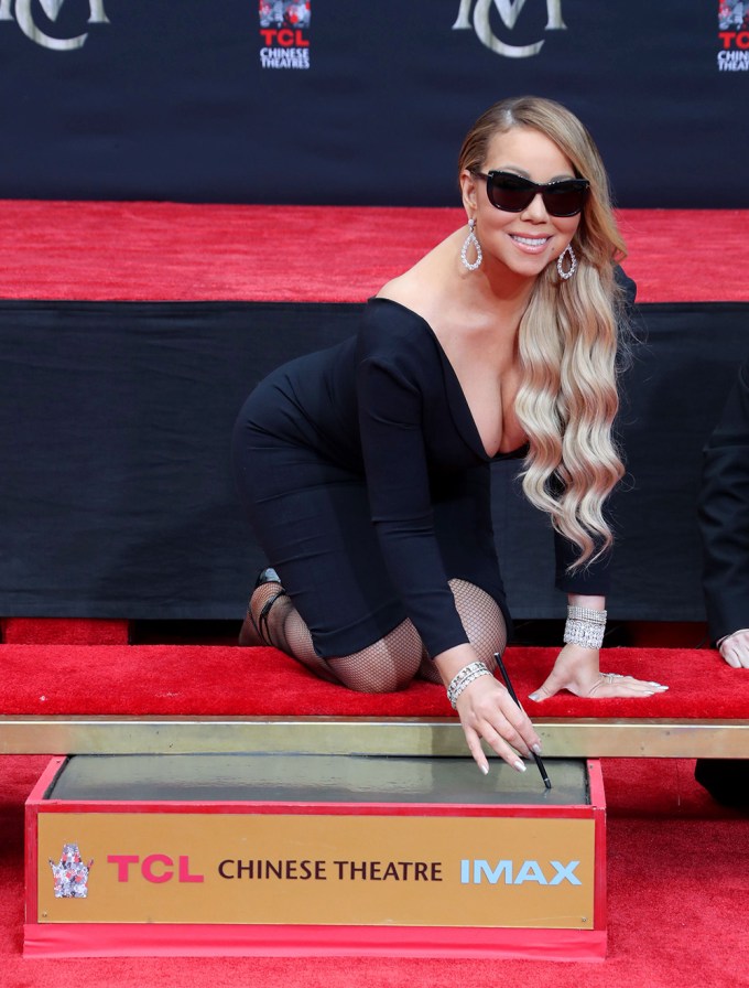 Mariah Carey Wearing Sunglasses