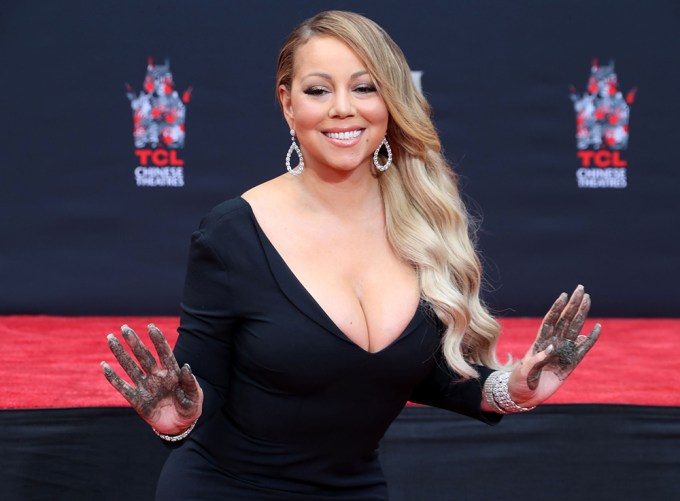 Mariah Carey At Hand & Footprint Ceremony