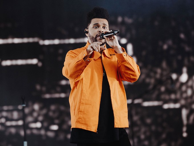The Weeknd at the Wireless Festival in London