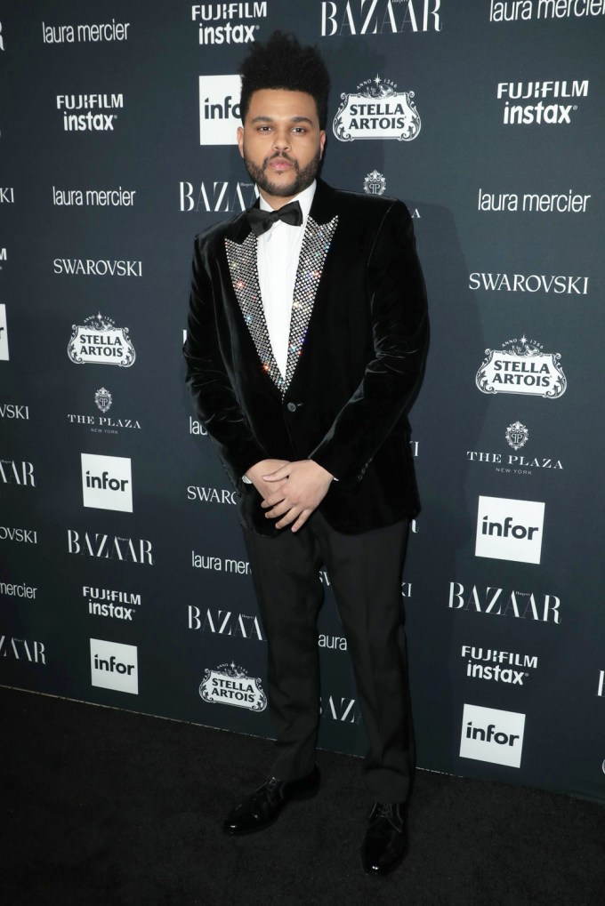 The Weeknd Attends ‘Harper’s Bazaar’ ICONS party
