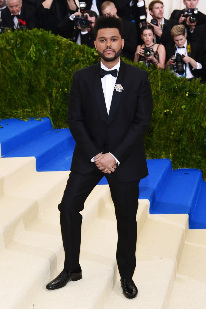 The Weeknd Attends the 2017 Met Gala