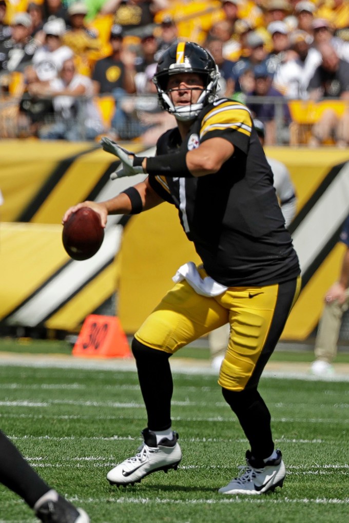 Ben Roethlisberger during the Seahawks vs. Steelers Match-Up