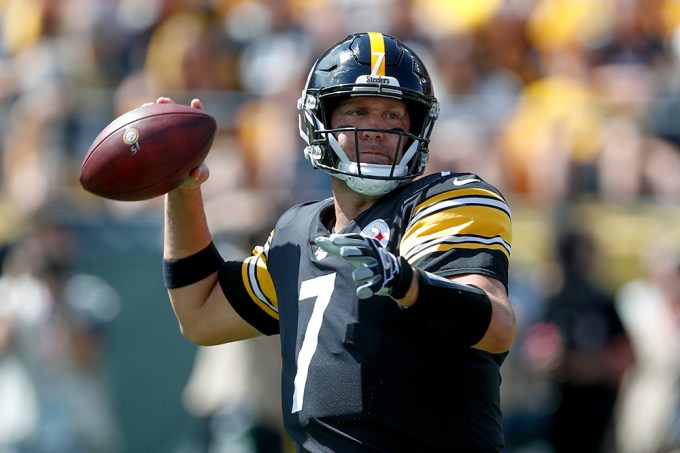 Ben Roethlisberger during the Seahawks vs. Steelers Game