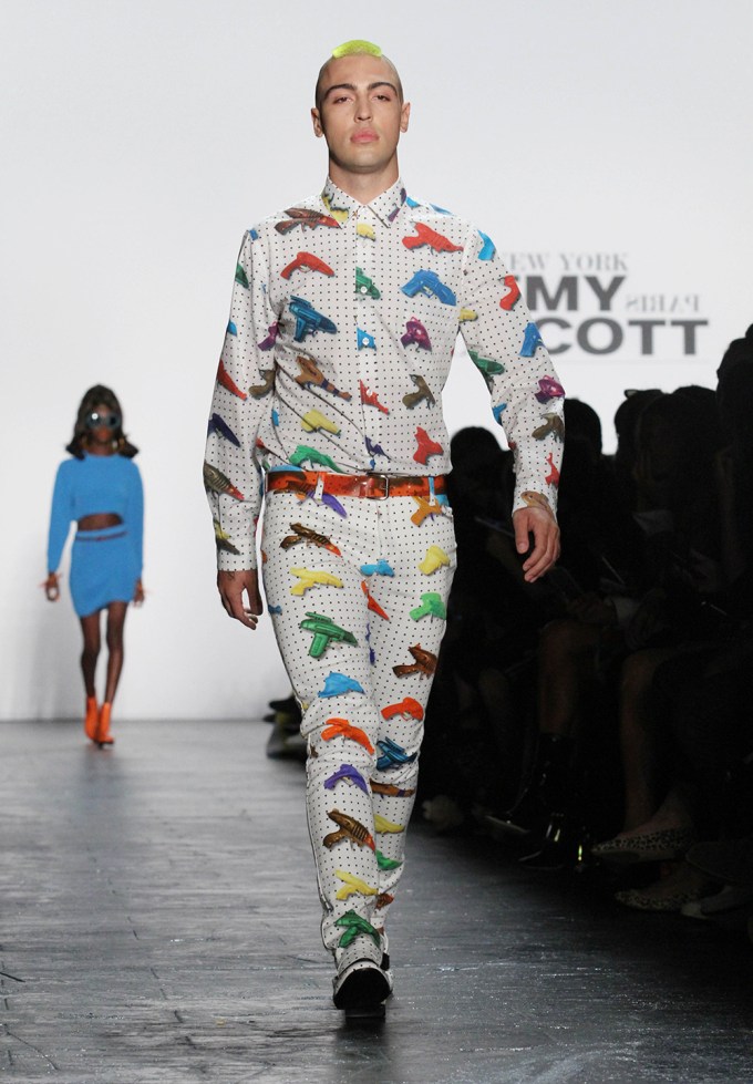 Jeremy Scott show, Spring Summer 2016, New York Fashion Week, America – 14 Sep 2015