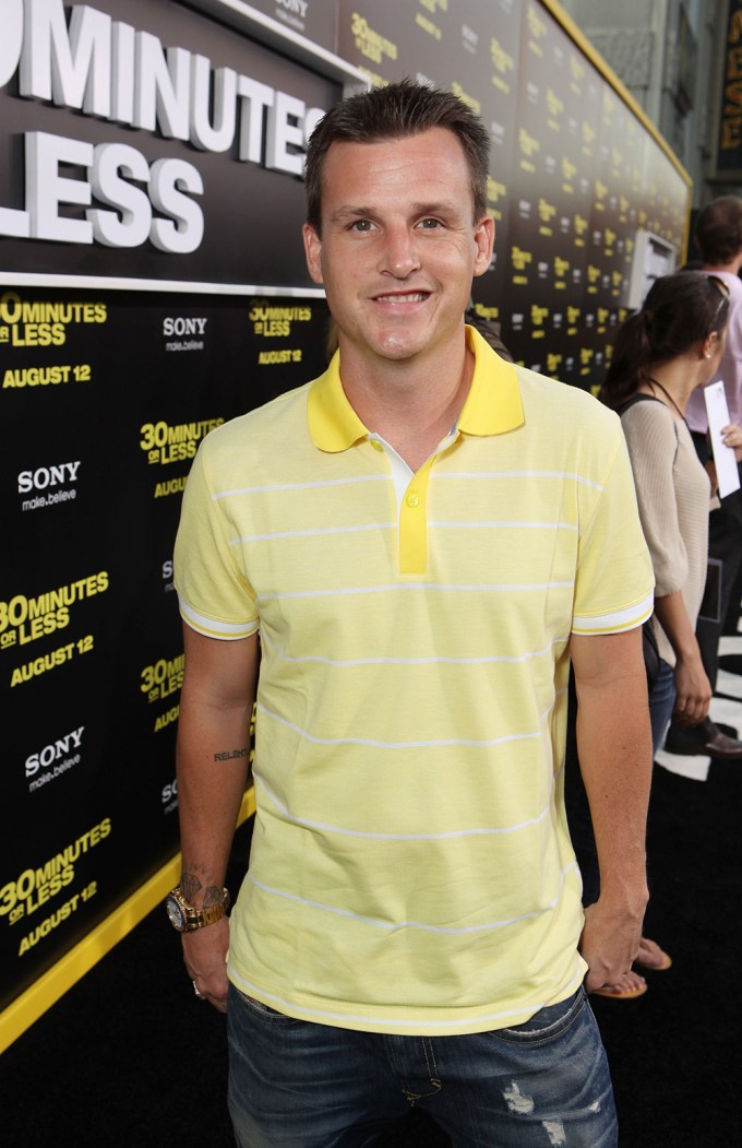 Rob Dyrdek On The Carpet At The ’30 Minutes Or Less’ Premiere In Hollywood