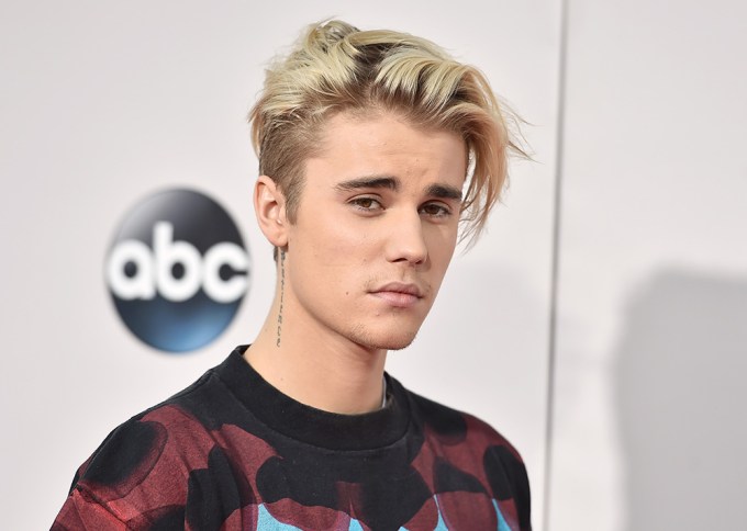 Justin Bieber At The 2015 American Music Awards