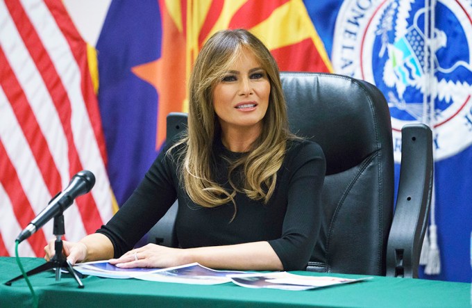Melania Trump Visits The Border in Arizona