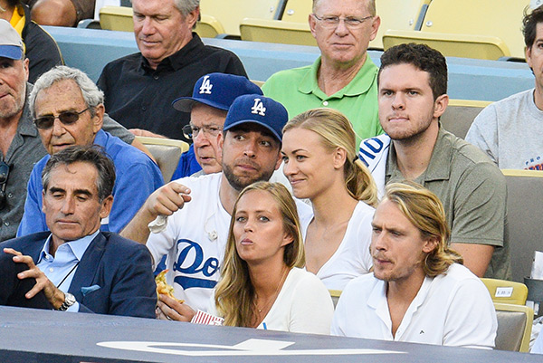 Chuck' Reunion: Zachary Levi & Yvonne Strahovski Hang At Dodgers — Pic – Life