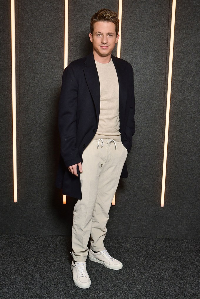 Charlie Puth At The Boss Runway Show