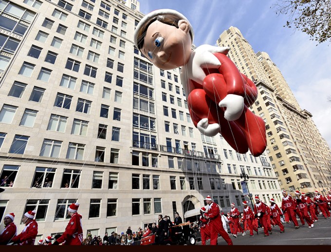 The Elf on a Shelf baloon as seen during the 2015 Macy’s Thanksgiving Parade