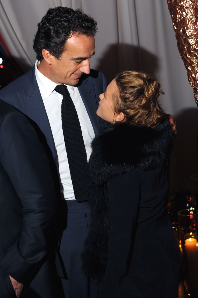 Mary-Kate Olsen & Pierre Olivier Sarkozy Share An Intimate Moment