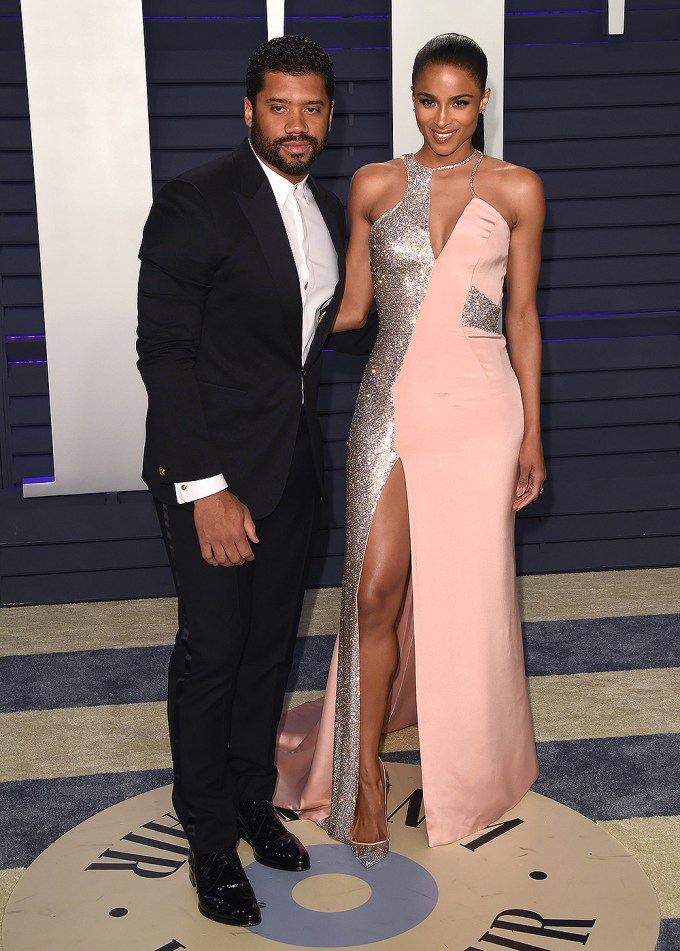 Ciara & Russell Wilson At The 2019 Vanity Fair Oscar Party