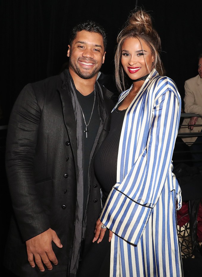 Ciara & Russell Wilson At A Grammys Party