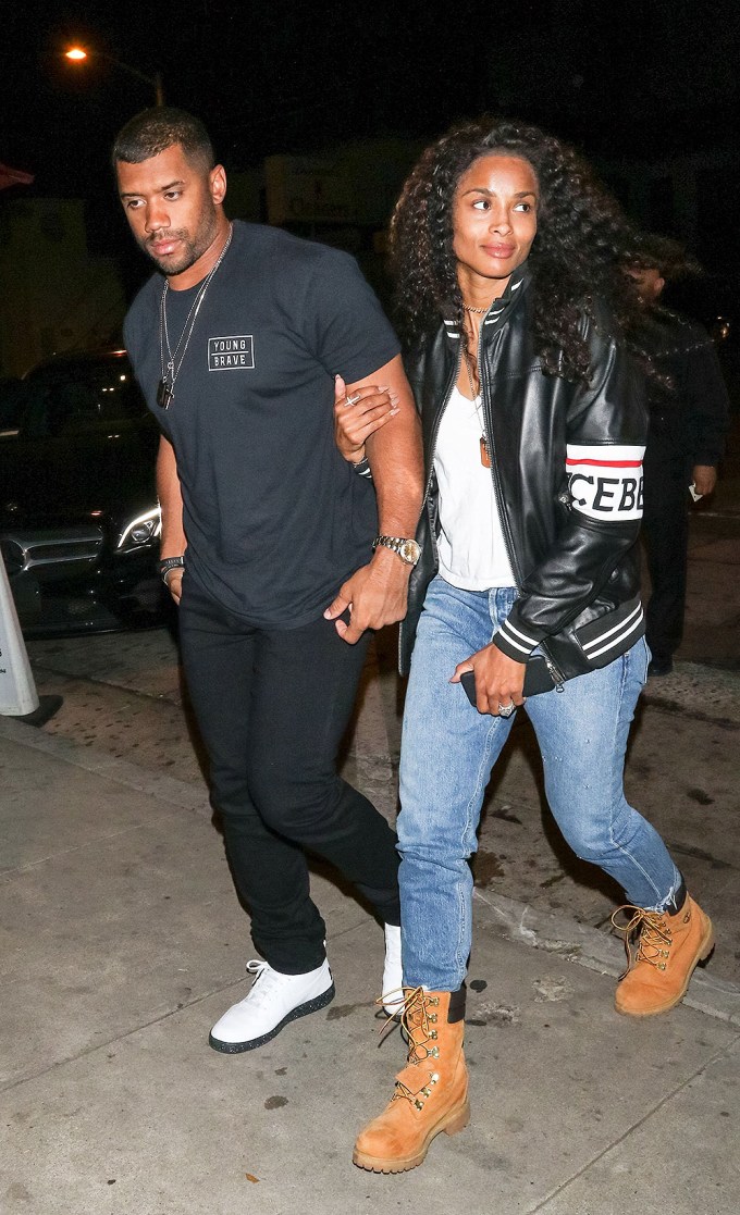 Ciara & Russell Wilson On A Date Night