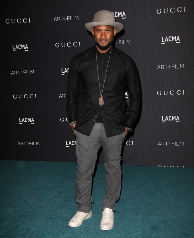 Usher at the 2015 LACMA Art and Film Gala