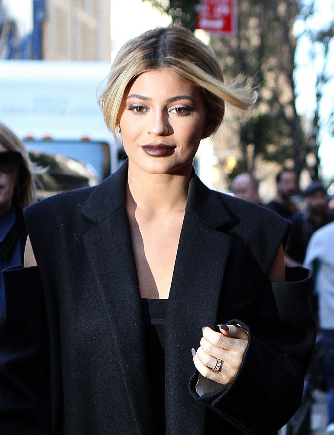 Kylie Jenner At New York Fashion Week