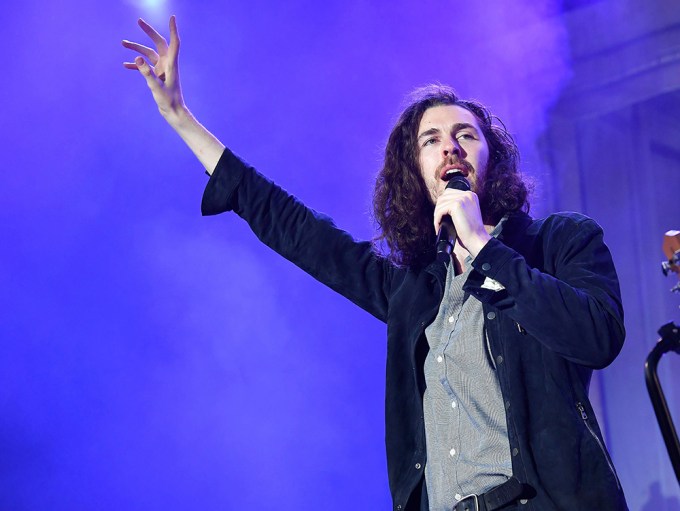 Hozier Waves To Fans In Sweden