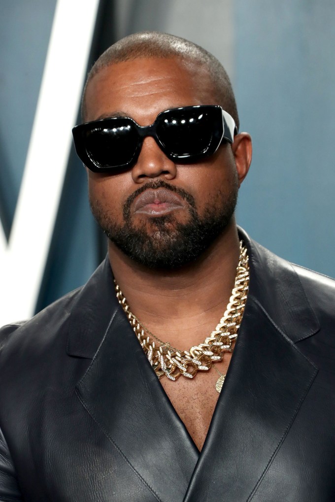 Kanye West at the Vanity Fair Oscar Party