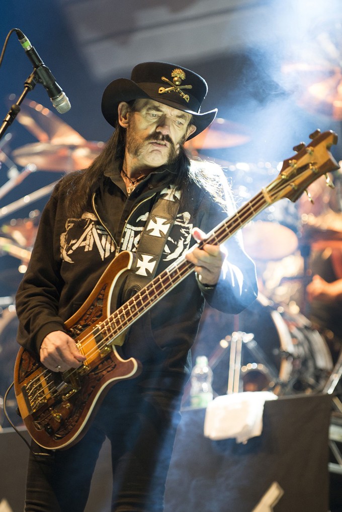 Lemmy Performs During A 2014 Concert In Switzerland