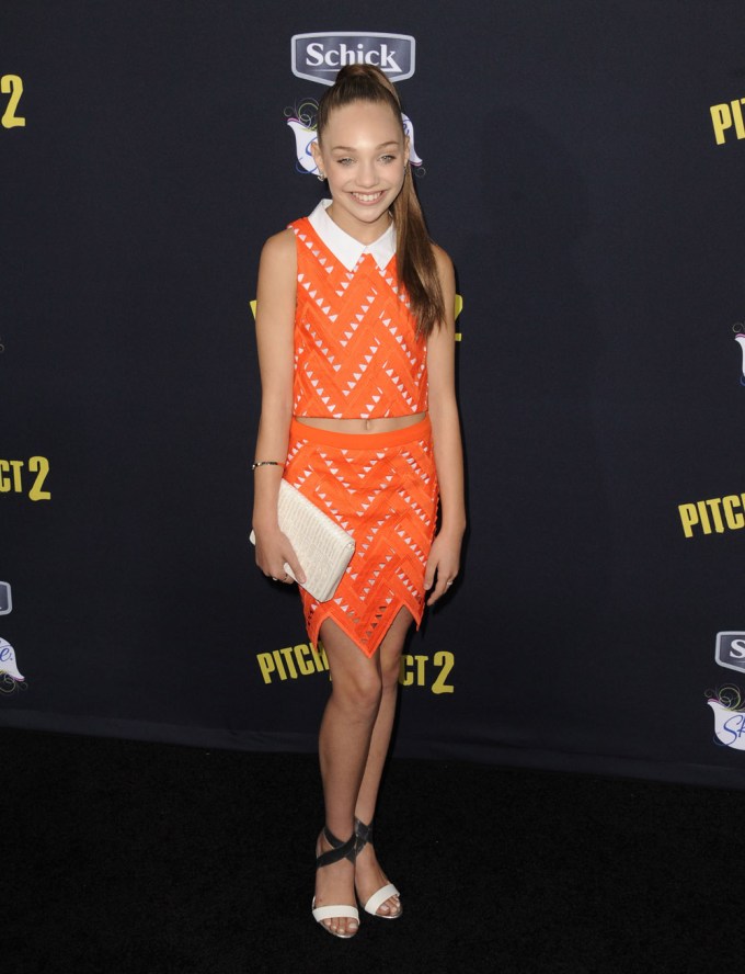 Maddie Ziegler at the ‘Pitch Perfect 2’ Premiere