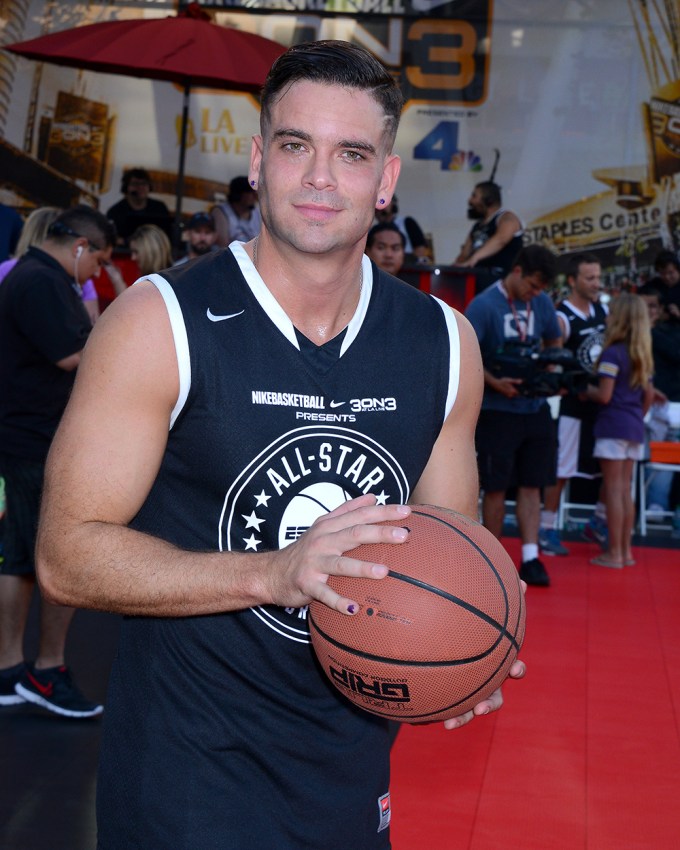 Mark Salling at the ESPNLA All-Star Celebrity Basketball Game
