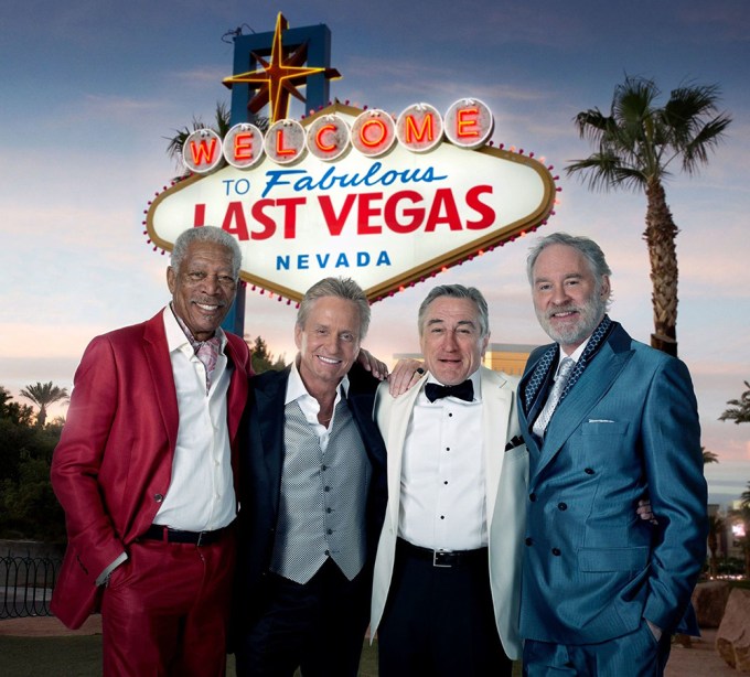 Morgan Freeman & The Cast Of ‘Last Vegas’