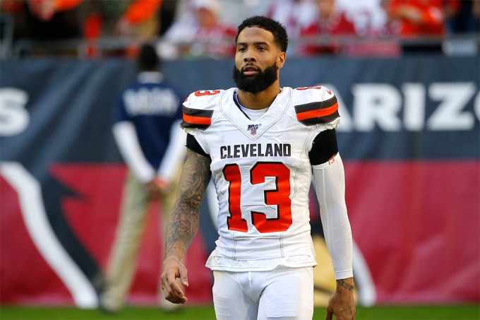 Odell Beckham Jr. ahead of the Browns’ matchup against the Cardinals Cardinals Football