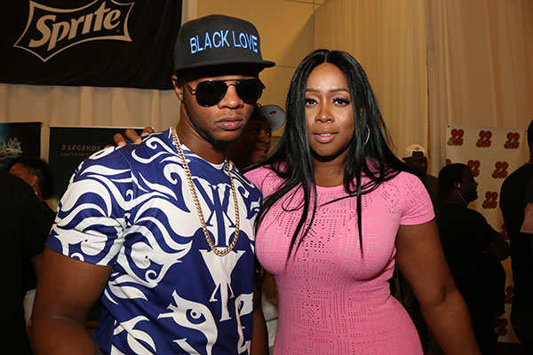 Papoose & Remy Ma pose together at an event