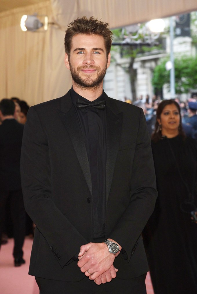Liam Hemsworth At 2019 Met Gala