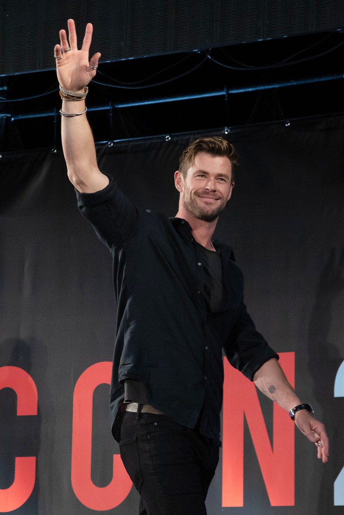 Chris Hemsworth At Comic Con
